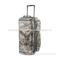 Wheeled Military Expedition Bag, in ACU Digital, for Tactical, Combat, Athletic Travel or Other Gear